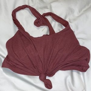 Alo knotted sports bra